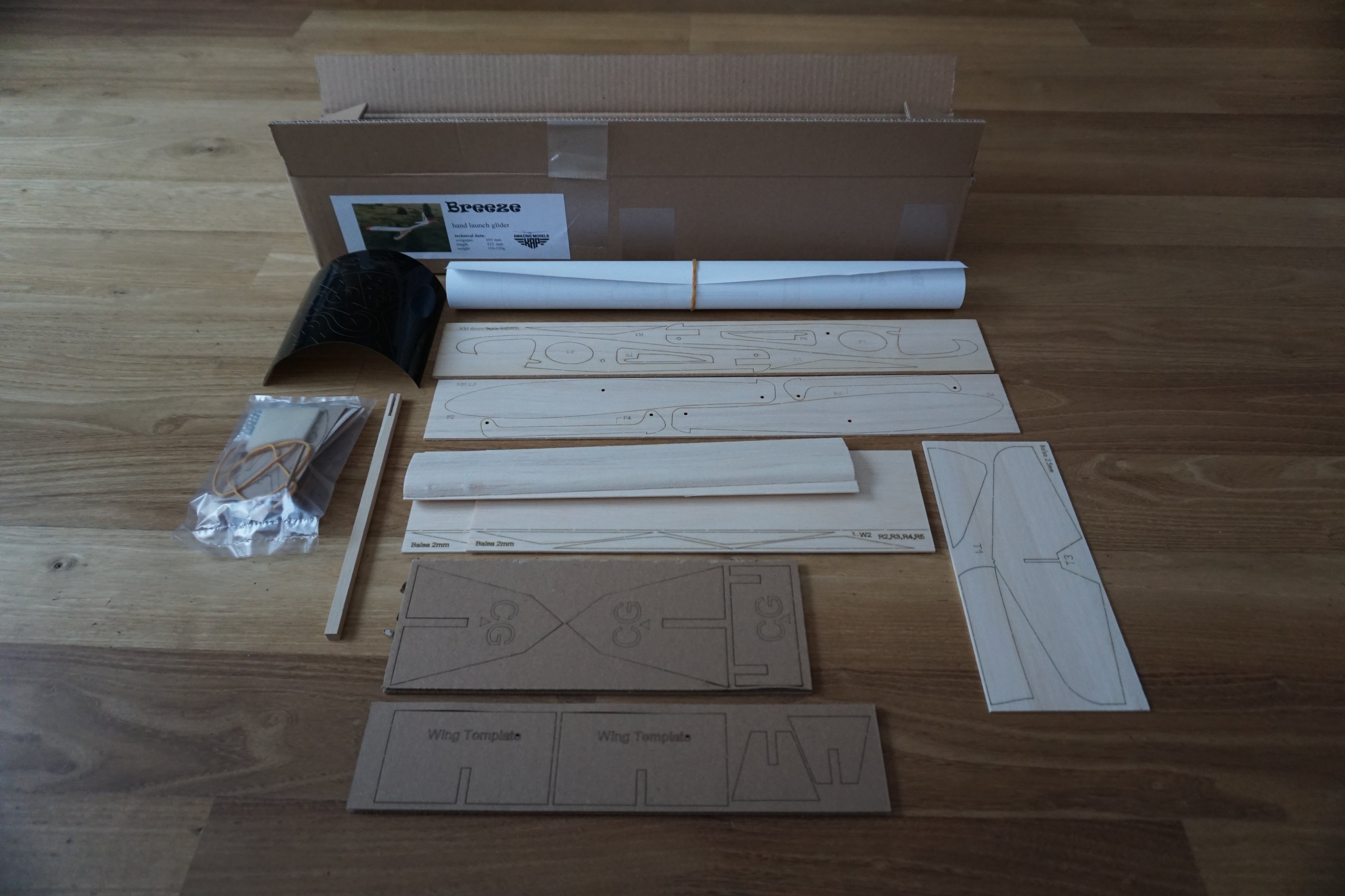 Aeromodello a volo libero Breeze Kit